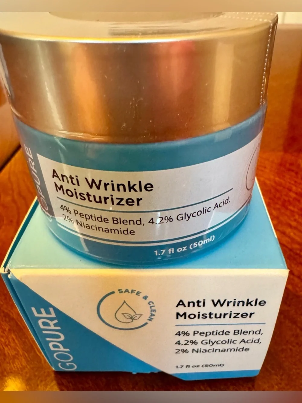 Go Pure Anti Wrinkle Moisturizer **NWT**